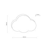 mini: CLOUD WHITE LAMPA SUFITOWA 4 (6)