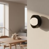 mini: Kinkiet LULU minimalistyczny czarny G9 8W LED (4)