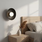 mini: Kinkiet INSPO minimalistyczny czarny G9 8W LED (4)