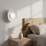 mini: Kinkiet INSPO minimalistyczny biały G9 8W LED (4)