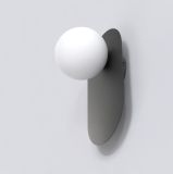 Lampa sufitowa VIVA nowoczesna czarna G9 8W LED