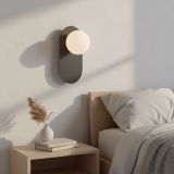 Lampa sufitowa VIVA nowoczesna czarna G9 8W LED