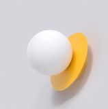 mini: Kinkiet AMERICANA minimalistyczny pomarańczowy G9 8W LED (2)