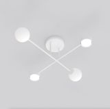 mini: Lampa sufitowa HOLON nowoczesna biała G9, GX53 8W LED, 10 LED (2)