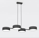 mini: Lampa wisząca DRUMZ nowoczesna czarna E14 10W LED (1)
