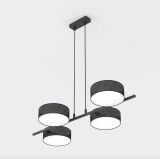 mini: Lampa wisząca DRUMZ nowoczesna czarna E14 10W LED (2)