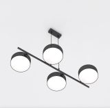 mini: Lampa wisząca DRUMZ nowoczesna czarna E14 10W LED (3)