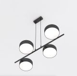 mini: Lampa wisząca DRUMZ nowoczesna czarna E14 10W LED (4)