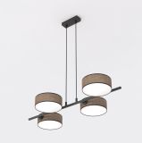 mini: Lampa wisząca DRUMZ nowoczesna brązowa E14 10W LED (2)
