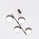 mini: Lampa wisząca DRUMZ nowoczesna brązowa E14 10W LED (3)
