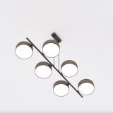 mini: Lampa wisząca DRUMZ nowoczesna brązowa E14 10W LED (3)