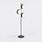 mini: Lampa podłogowa DRUMZ nowoczesna brązowa E14 10W LED (2)