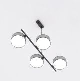mini: Lampa wisząca DRUMZ nowoczesna szara E14 10W LED (3)