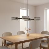 mini: Lampa wisząca DRUMZ nowoczesna szara E14 10W LED (5)
