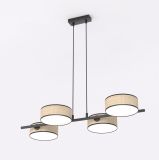 mini: Lampa wisząca DRUMZ nowoczesna brązowa E14 10W LED (2)