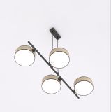 mini: Lampa wisząca DRUMZ nowoczesna brązowa E14 10W LED (3)
