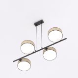 mini: Lampa wisząca DRUMZ nowoczesna brązowa E14 10W LED (4)