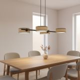 mini: Lampa wisząca DRUMZ nowoczesna brązowa E14 10W LED (5)