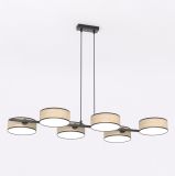 mini: Lampa wisząca DRUMZ nowoczesna brązowa E14 10W LED (1)