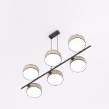 mini: Lampa wisząca DRUMZ nowoczesna brązowa E14 10W LED (4)