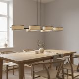 mini: Lampa wisząca DRUMZ nowoczesna brązowa E14 10W LED (5)