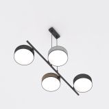 mini: Lampa wisząca DRUMZ nowoczesna czarna E14 10W LED (3)