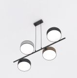mini: Lampa wisząca DRUMZ nowoczesna czarna E14 10W LED (4)