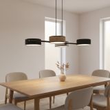 mini: Lampa wisząca DRUMZ nowoczesna czarna E14 10W LED (5)