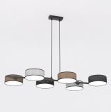 mini: Lampa wisząca DRUMZ nowoczesna czarna E14 10W LED (1)