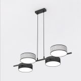 mini: Lampa wisząca DRUMZ nowoczesna czarna E14 10W LED (2)
