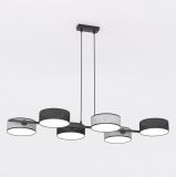 mini: Lampa wisząca DRUMZ nowoczesna czarna E14 10W LED (1)
