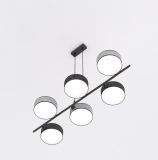 mini: Lampa wisząca DRUMZ nowoczesna czarna E14 10W LED (4)