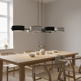 mini: Lampa wisząca DRUMZ nowoczesna czarna E14 10W LED (5)