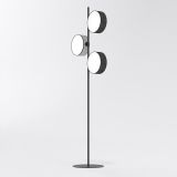 mini: Lampa podłogowa DRUMZ nowoczesna czarna E14 10W LED (2)
