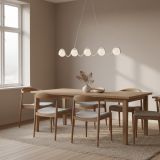 mini: Lampa wisząca SINUS nowoczesna biała G9 8W LED (4)