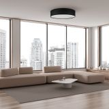 mini: RONDO BLACK LAMPA SUFITOWA 4  600 (2)