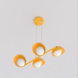 mini: Lampa wisząca BOOM 4 nowoczesna pomarańczowa G9 8W LED (3)