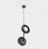 mini: Lampa wisząca VANILA nowoczesna czarna G9 8W LED (1)