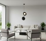 mini: Lampa wisząca VANILA nowoczesna czarna G9 8W LED (5)