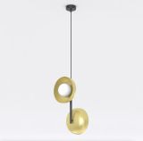 mini: Lampa wisząca VANILA nowoczesna złota G9 8W LED (2)