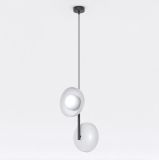 mini: Lampa wisząca VANILA nowoczesna szara G9 8W LED (2)