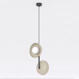 mini: Lampa wisząca VANILA nowoczesna beżowa G9 8W LED (2)