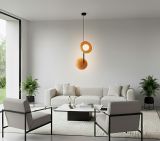 mini: Lampa wisząca VANILA nowoczesna pomarańczowa G9 8W LED (5)