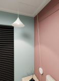 mini: Lampa wisząca ABRAMO nowoczesna biała E27 15W LED (4)