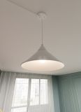 mini: Lampa wisząca ABRAMO nowoczesna biała E27 15W LED (5)