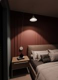 mini: Lampa wisząca ABRAMO nowoczesna biała E27 15W LED (6)