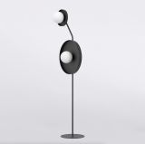 mini: Lampa podłogowa KISS nowoczesna czarna G9 8W LED (2)