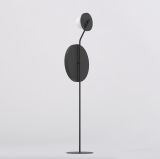 mini: Lampa podłogowa KISS nowoczesna czarna G9 8W LED (4)