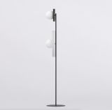mini: Lampa podłogowa KISS nowoczesna czarna G9 8W LED (3)