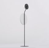 mini: Lampa podłogowa KISS nowoczesna czarna G9 8W LED (4)
